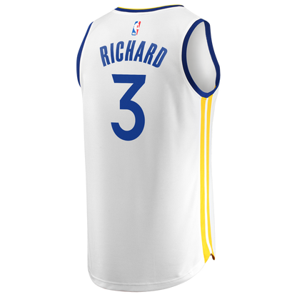 Will Richard Golden State Warriors Fanatics Fast Break Replica Jersey - White - Association Edition