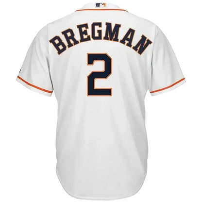 Alex Bregman Houston Astros Home Official Cool Base Player Jersey - White