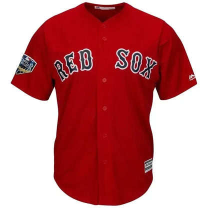 Boston Red Sox 2018 World Series Cool Base Team Jersey - Scarlet