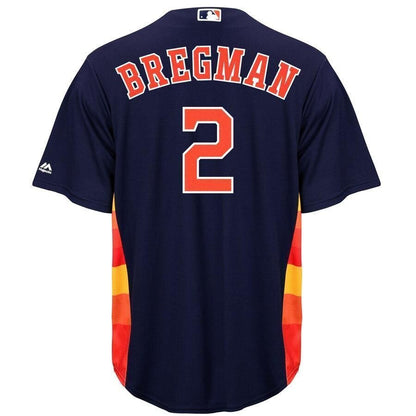 Alex Bregman Houston Astros Fashion Official Cool Base Player Jersey - Navy