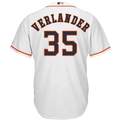 Justin Verlander Houston Astros Home Cool Base Player Jersey - White