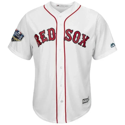 Mookie Betts Boston Red Sox 2018 World Series Cool Base Player Jersey - White