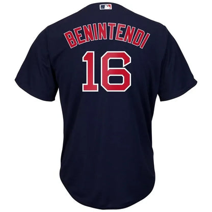 Andrew Benintendi Boston Red Sox Big And Tall Alternate Cool Base Player Jersey - Navy