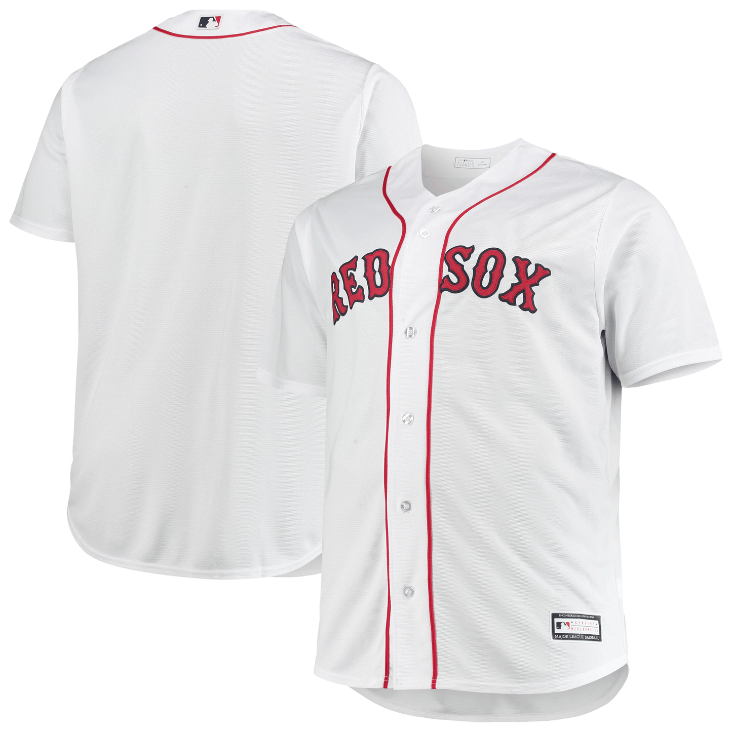 Men's Navy Boston Red Sox Big & Tall Team Jersey Jersey