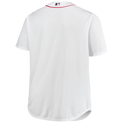 Men's White Boston Red Sox Big & Tall Home Team Jersey Jersey