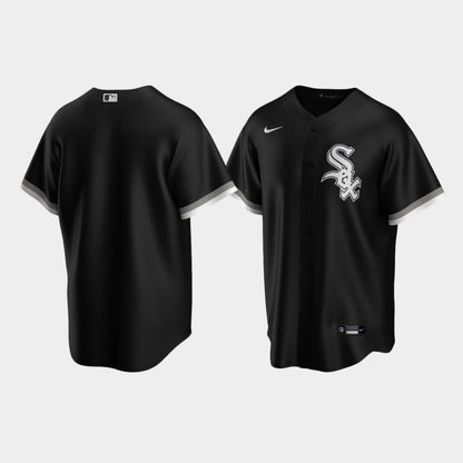 Men's Chicago White Sox Black Alternate Jersey Jersey