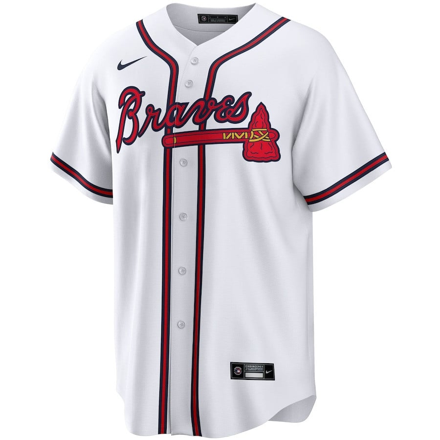 Dansby Swanson 7 Atlanta Braves Home Player Name Men Jersey - White Jersey