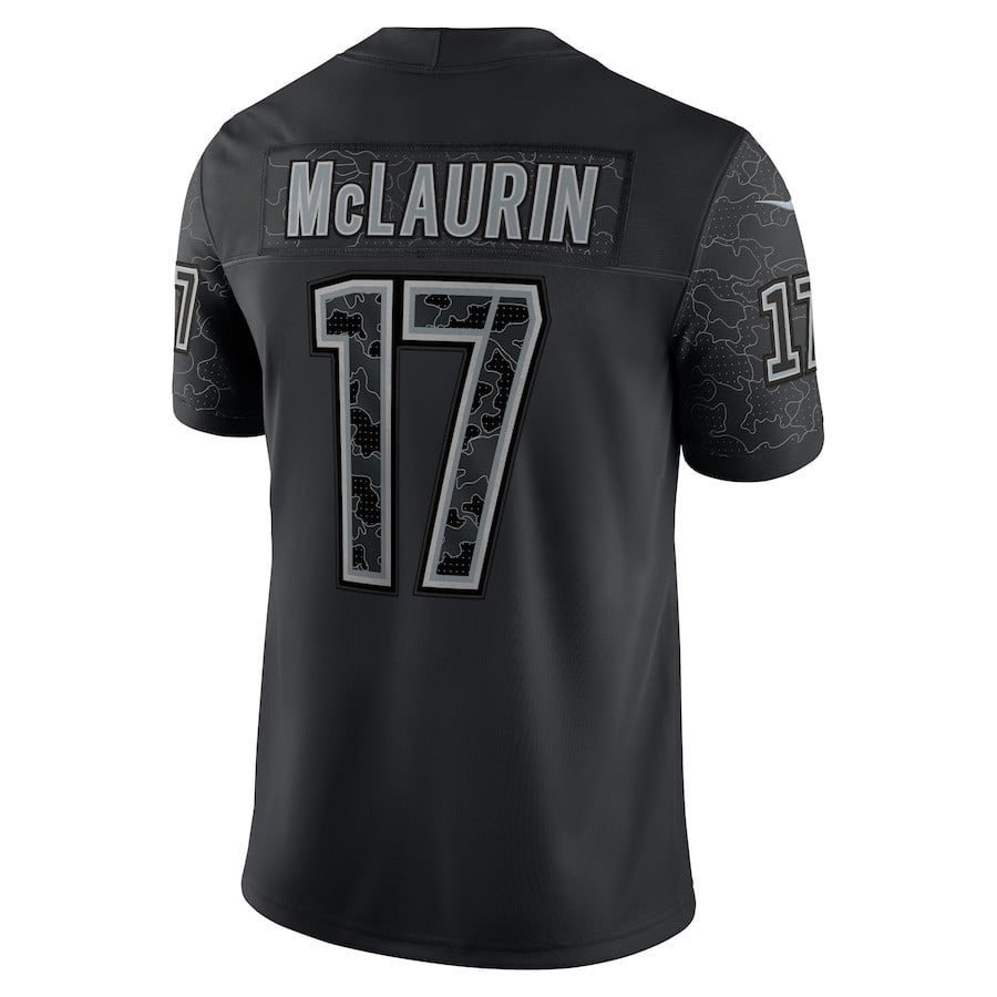 Terry McLaurin 17 Washington Commanders RFLCTV Limited Jersey - Black