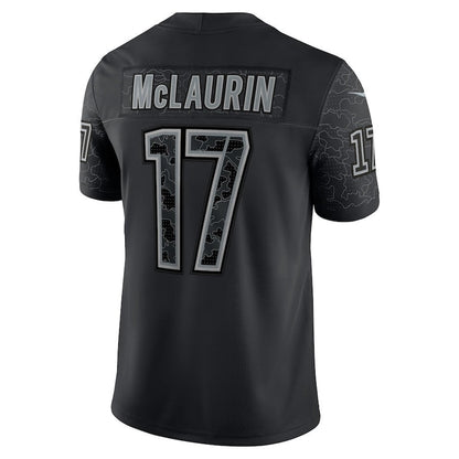Terry McLaurin 17 Washington Commanders RFLCTV Limited Jersey - Black