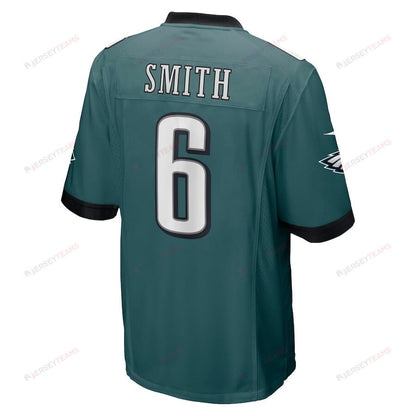 DeVonta Smith 6 Philadelphia Eagles Player Game Jersey - Midnight Green
