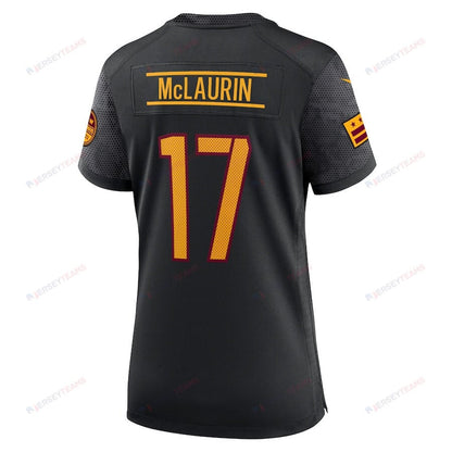 Terry McLaurin 17 Washington Commanders Women's Alternate Game Player Jersey - Black