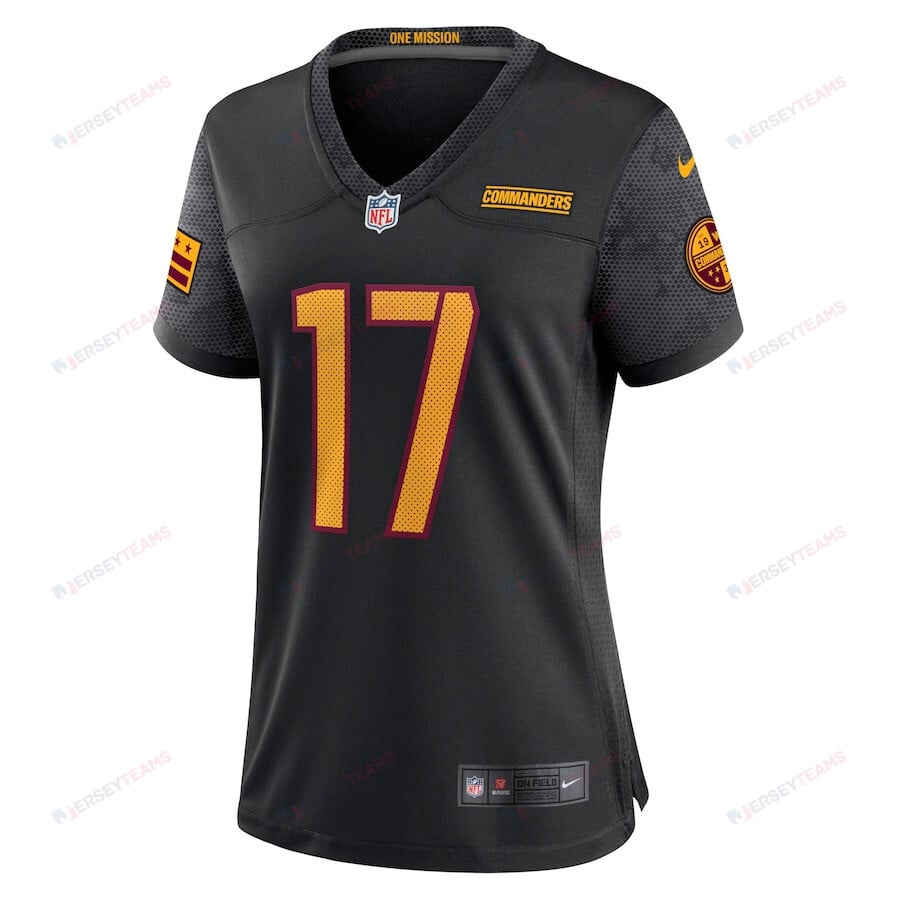 Terry McLaurin 17 Washington Commanders Women's Alternate Game Player Jersey - Black