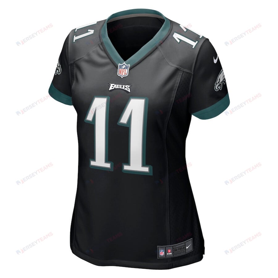 A.J. Brown Philadelphia Eagles Women's Player Game Jersey - Black