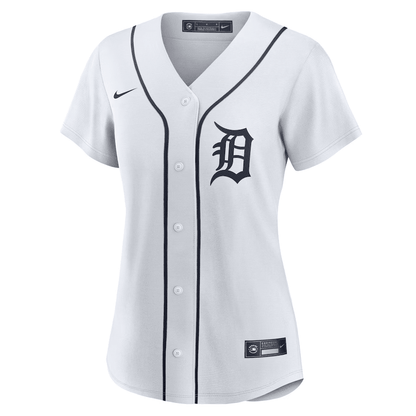 Detroit Tigers Women Home Jersey - White