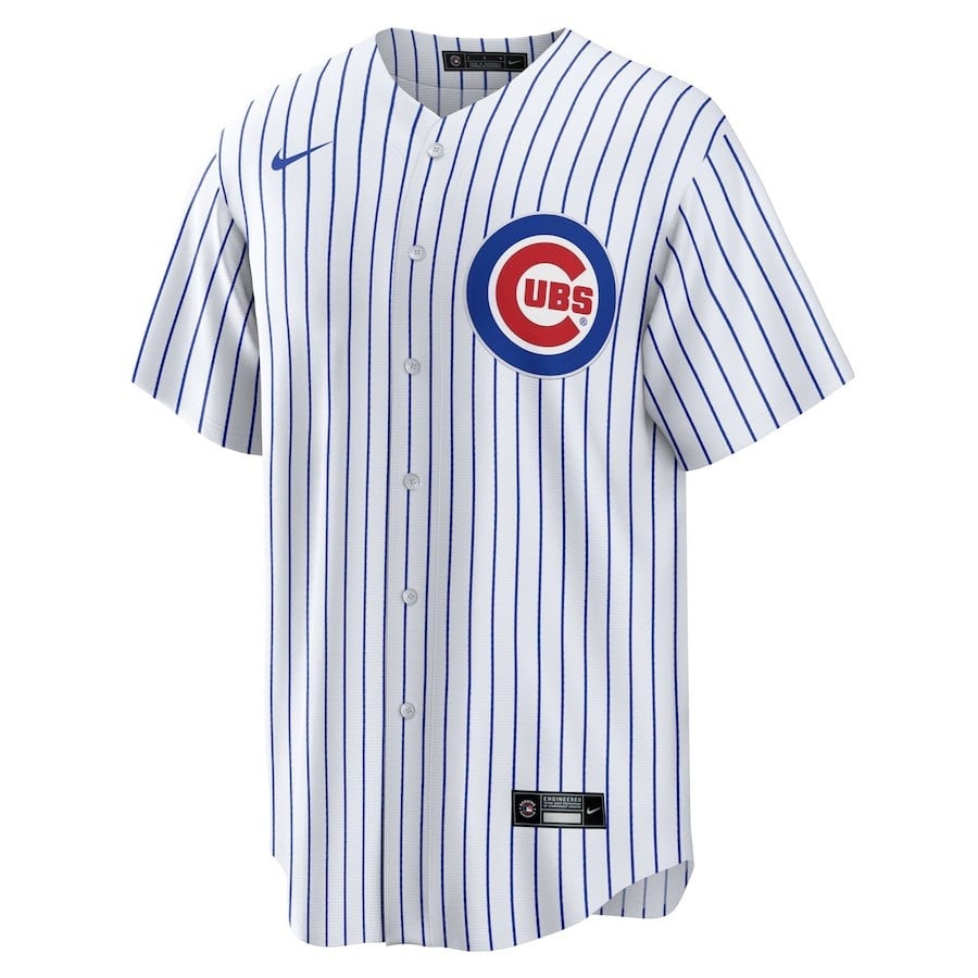 Dansby Swanson 7 Chicago Cubs Home Player Men Jersey - White/Royal