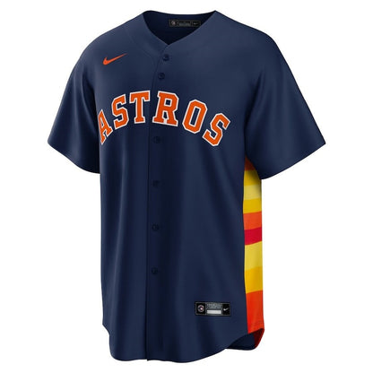 Alex Bregman 2 Houston Astros Alternate Player Name Jersey - Navy