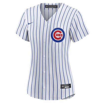 Chicago Cubs Women's Home Blank Jersey - White