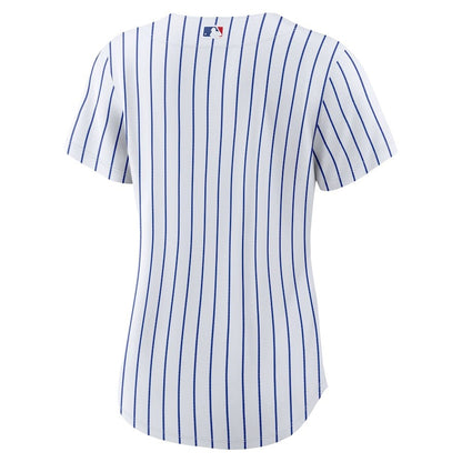 Chicago Cubs Women's Home Blank Jersey - White
