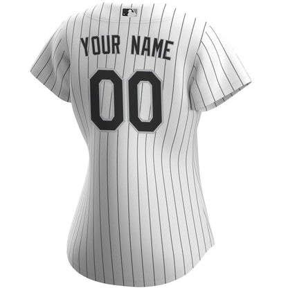 Chicago White Sox Women's Home Custom Jersey - White