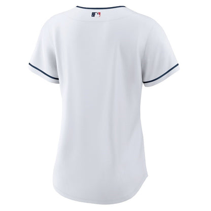 Cleveland Guardians Women's Home Blank Jersey - White