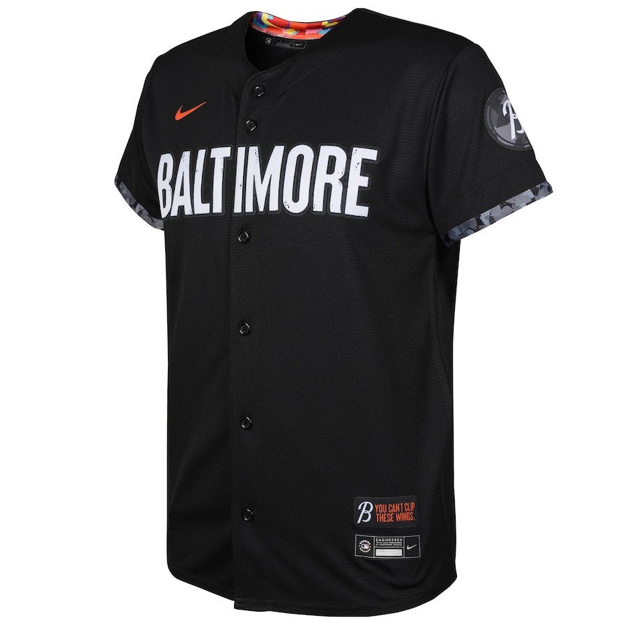 Baltimore Orioles Youth 2023 City Connect Jersey - Black