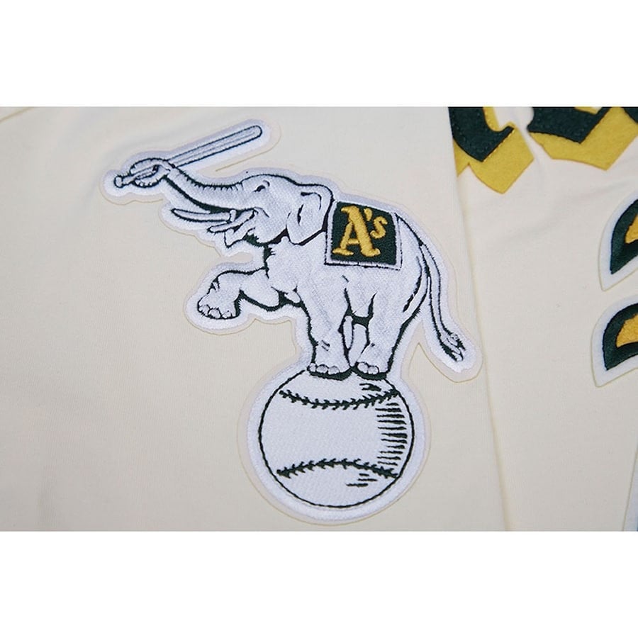 Oakland Athletics Pro Basketball T-Shirt - Cream