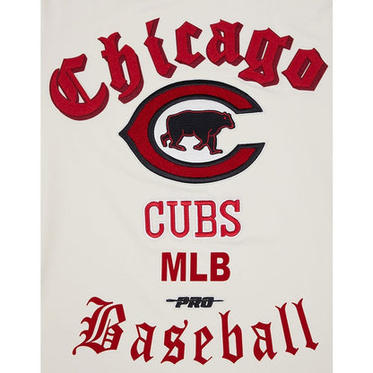 Chicago Cubs Pro Basketball T-Shirt - Cream