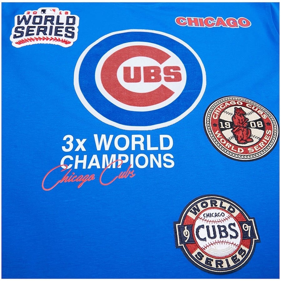 Chicago Cubs Championship T-Shirt - Royal