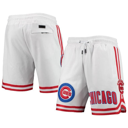 Chicago Cubs Team Logo Shorts - White, Men