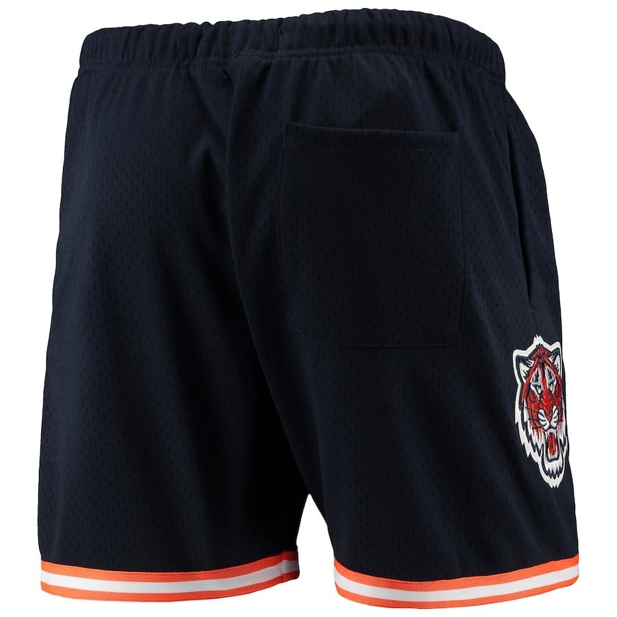 Detroit Tigers Team Standard Men Mesh Shorts - Navy