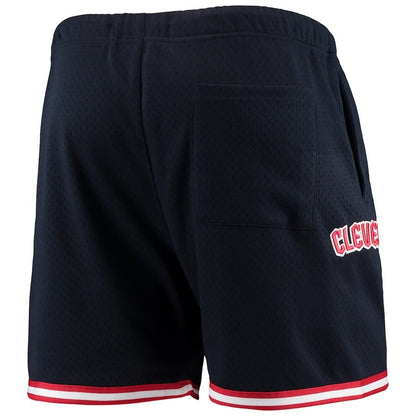 Cleveland Guardians Team Standard Men Mesh Shorts - Navy
