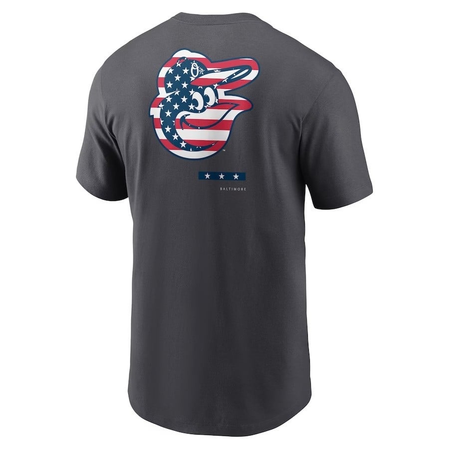 Baltimore Orioles Americana T-Shirt - Anthracite