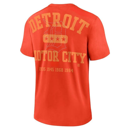 Detroit Tigers Statement Game Over T-Shirt - Orange