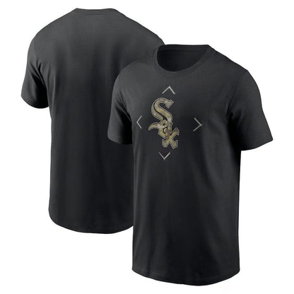 Chicago White Sox Camo Logo T-Shirt - Black