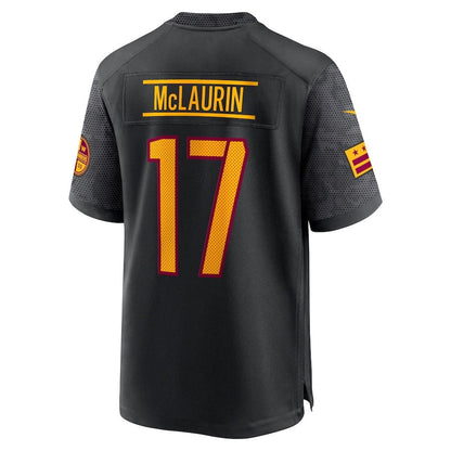 Terry McLaurin 19 Washington Commanders Alternate Game Men Jersey - Black