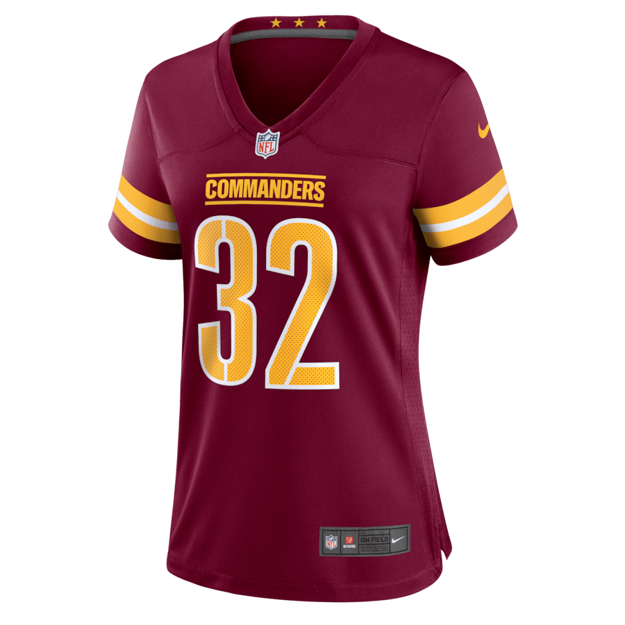 Jace Whittaker 32 Washington Commanders Women's Game Jersey - Burgundy