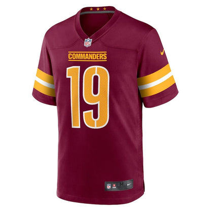 Marken Michel 19 Washington Commanders Men Game Jersey - Burgundy
