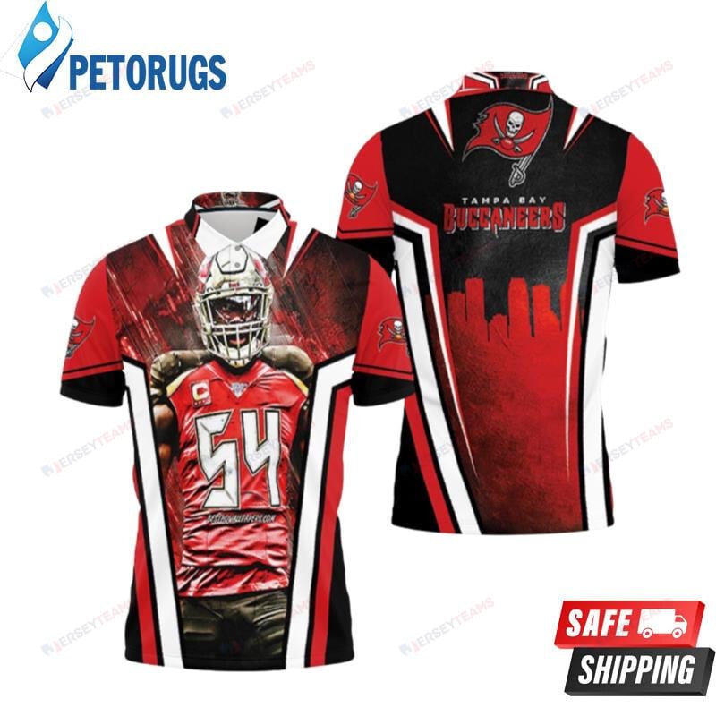 Tampa Bay Buccaneers Lavonte David Super Bowl Champions Printed Polo Shirt