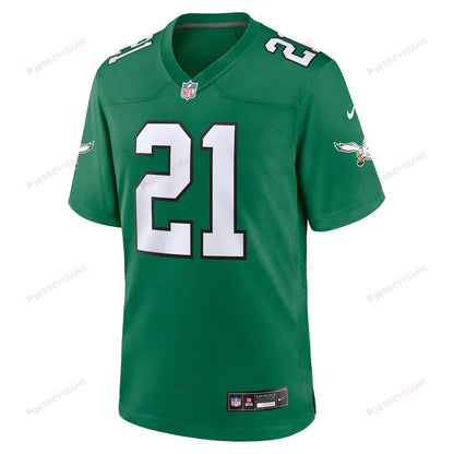 Eric Allen 21 Philadelphia Eagles Alternate Game Men Jersey - Kelly Green