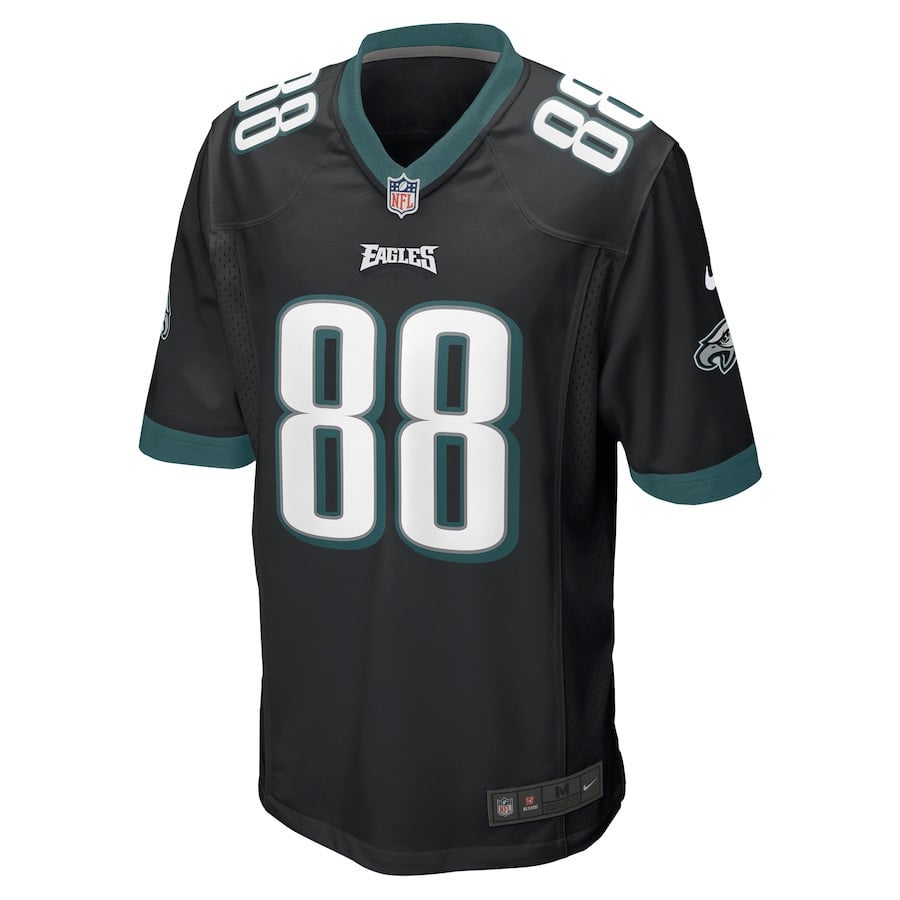 Dallas Goedert 88 Philadelphia Eagles Men Game Jersey - Black