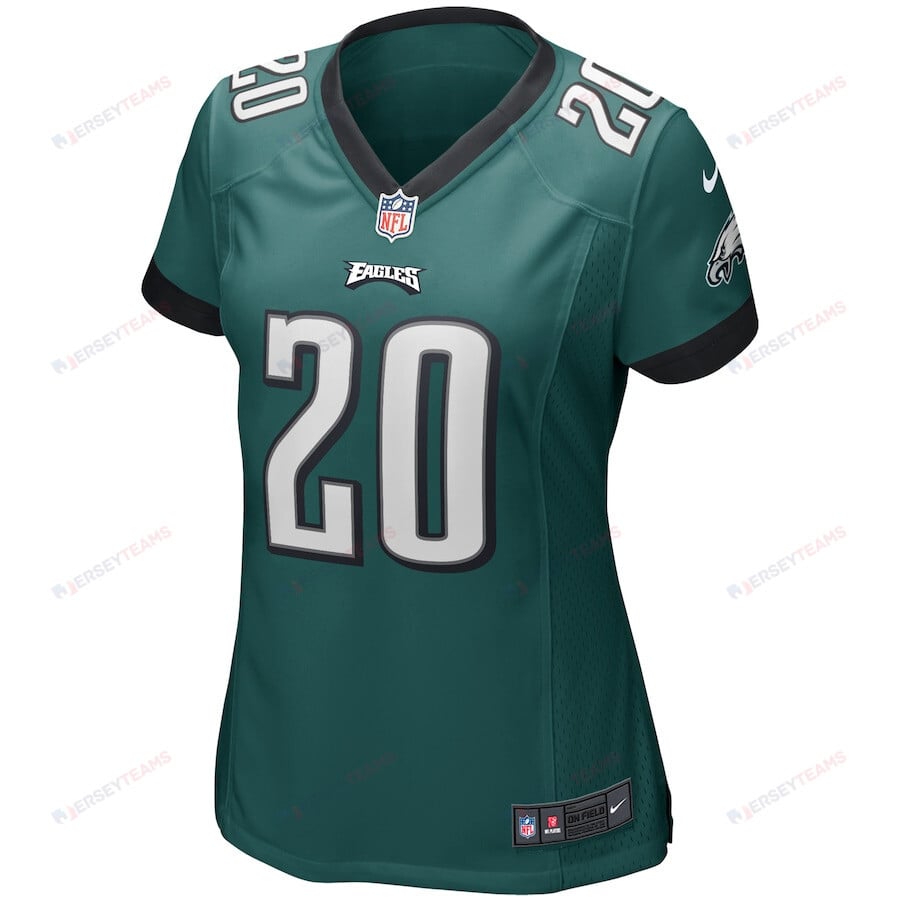 Brian Dawkins 20 Philadelphia Eagles Women Game Retired Jersey - Midnight Green