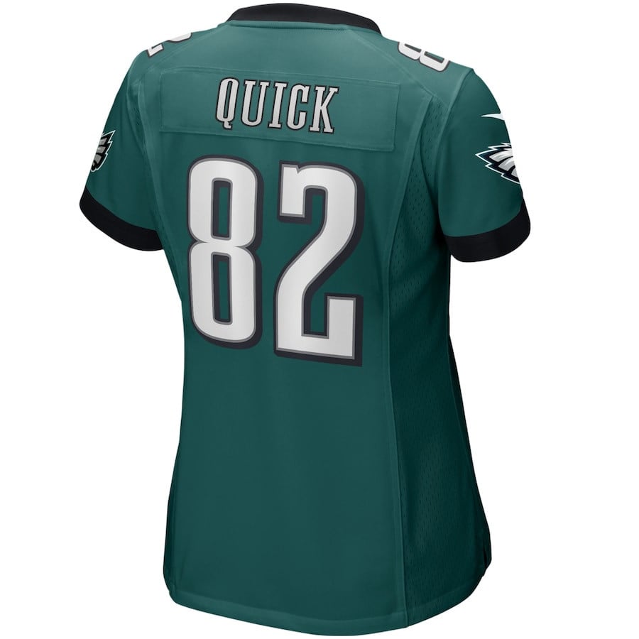 Mike Quick 82 Philadelphia Eagles Women Game Retired Jersey - Midnight Green