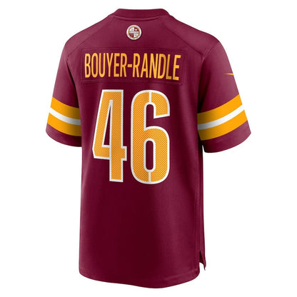 Brandon Bouyer-Randle 46 Washington Commanders Game Men Jersey - Burgundy