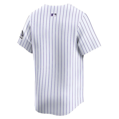 Colorado Rockies Home Limited Player Men Jersey - White