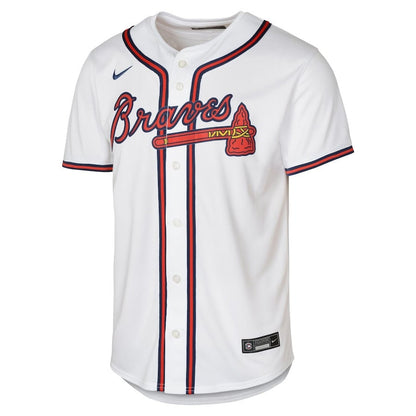 Matt Olson 28 Atlanta Braves Home Limited Player YOUTH Jersey - White