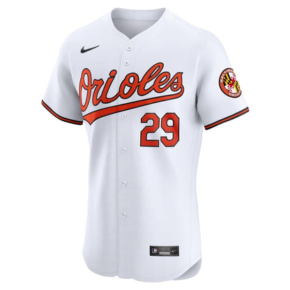 Ramon Urias 29 Baltimore Orioles Home Elite Player Men Jersey - White