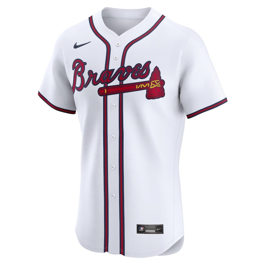 Reynaldo Lopez 40 Atlanta Braves Home Elite Player Men Jersey - White