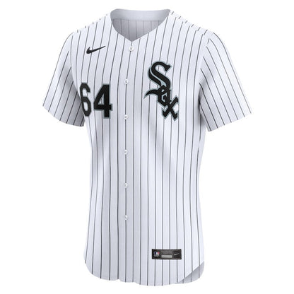 Deivi Garcia 64 Chicago White Sox Home Elite Player Men Jersey - White