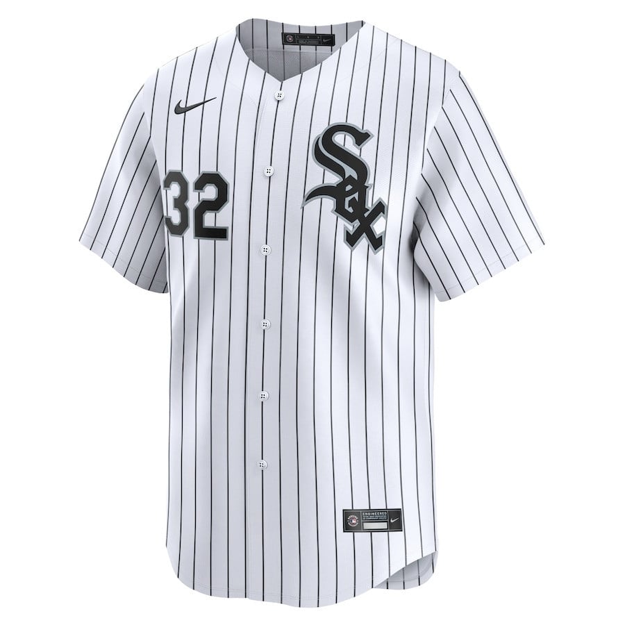 Gavin Sheets 32 Chicago White Sox Home Limited Player Men Jersey - White