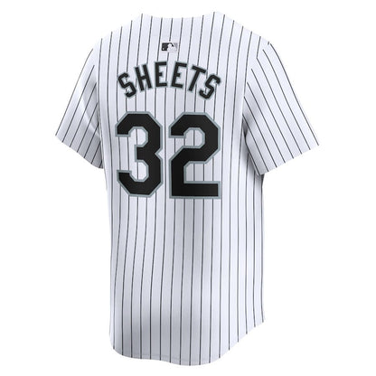 Gavin Sheets 32 Chicago White Sox Home Limited Player Men Jersey - White